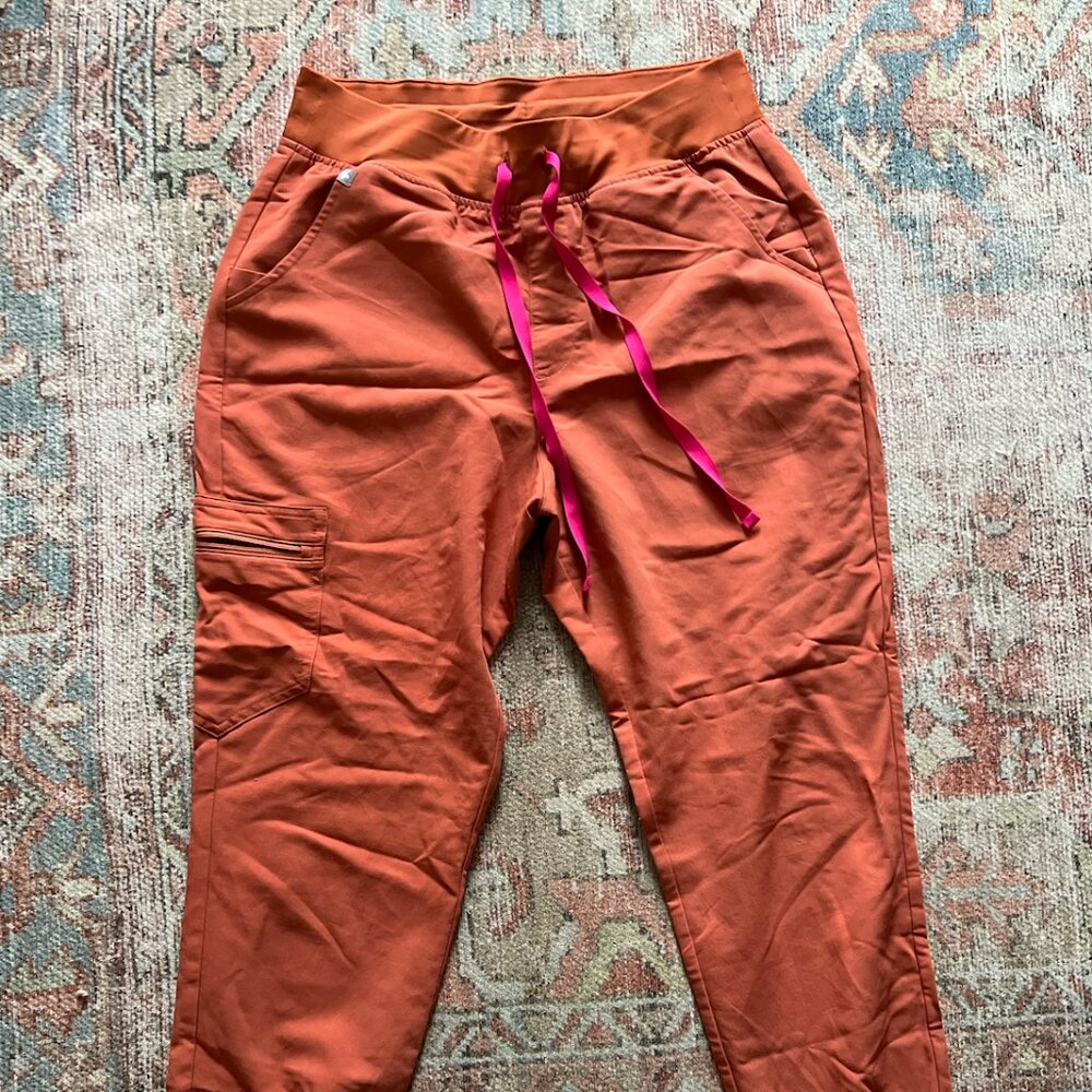 Terracotta Zamora High Waisted - Jogger Scrub Pants